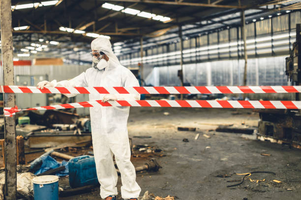 Professional Trauma Scene Cleanup technician working in Forest Park, GA